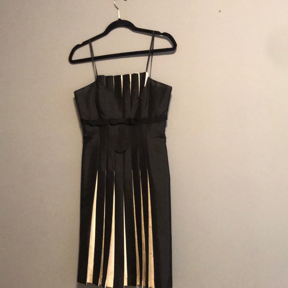 VINTAGE Black and white laundry dress